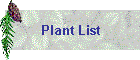 Plant List